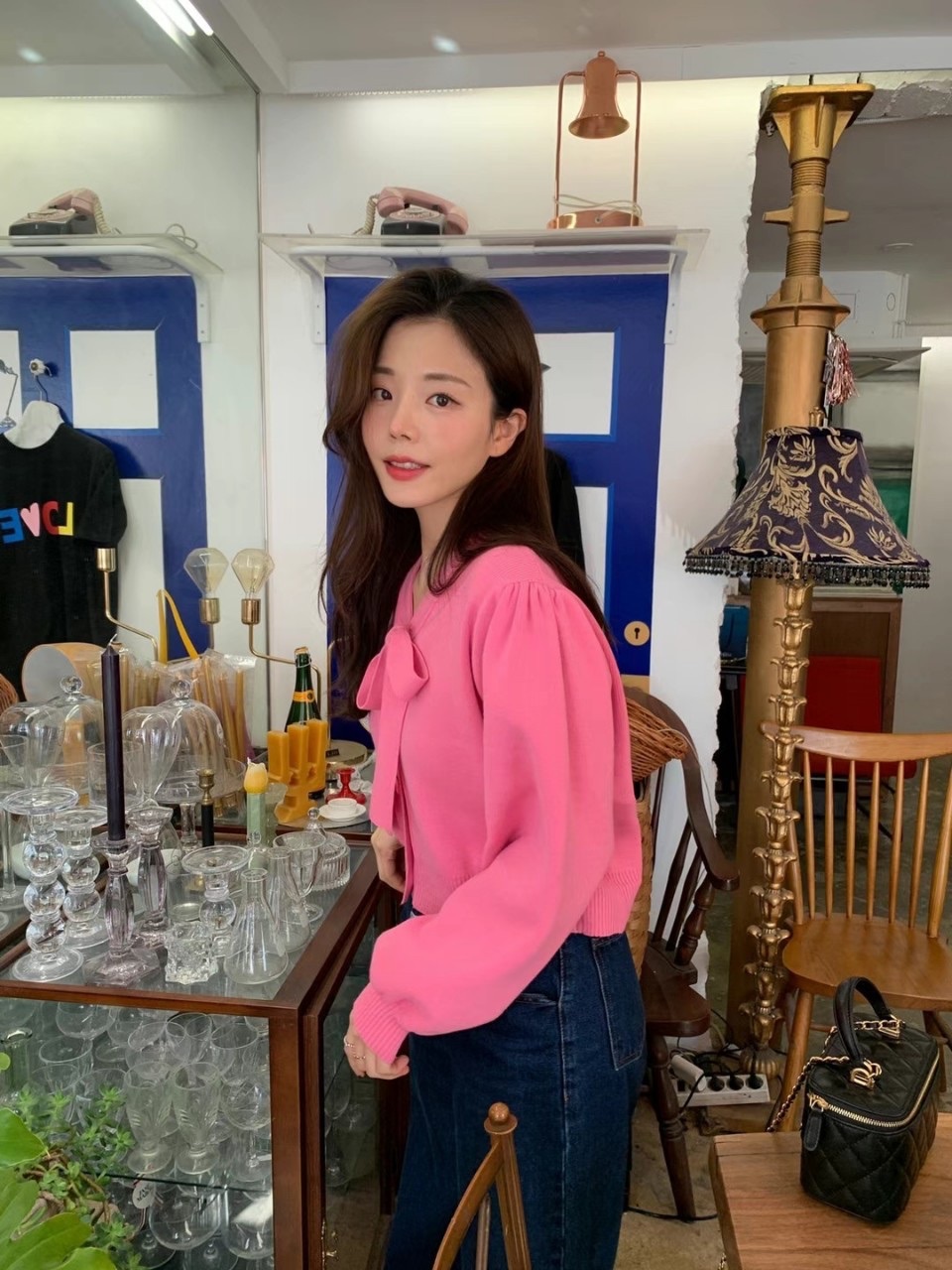 STAY SEOUL 綁帶針織上衣