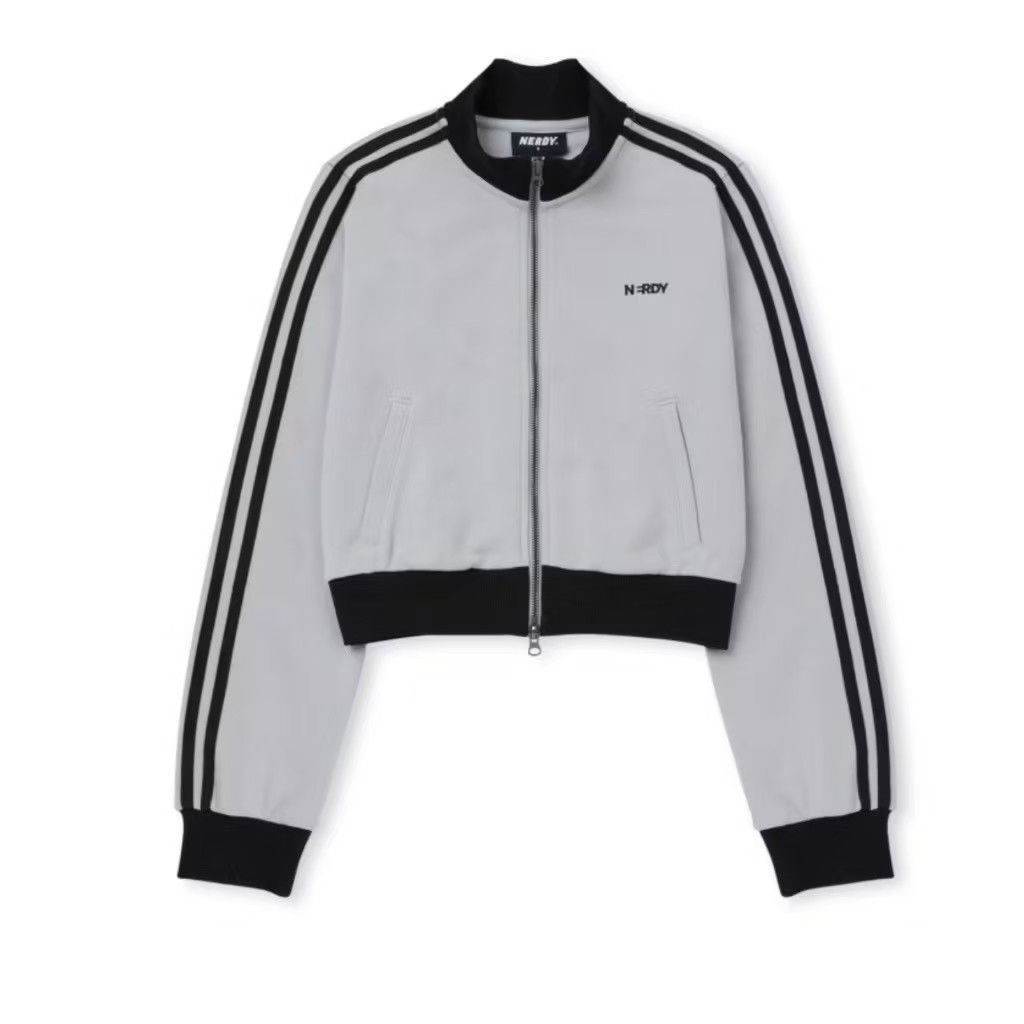 現貨 零碼折扣 NERDY 復古撞色立領外套