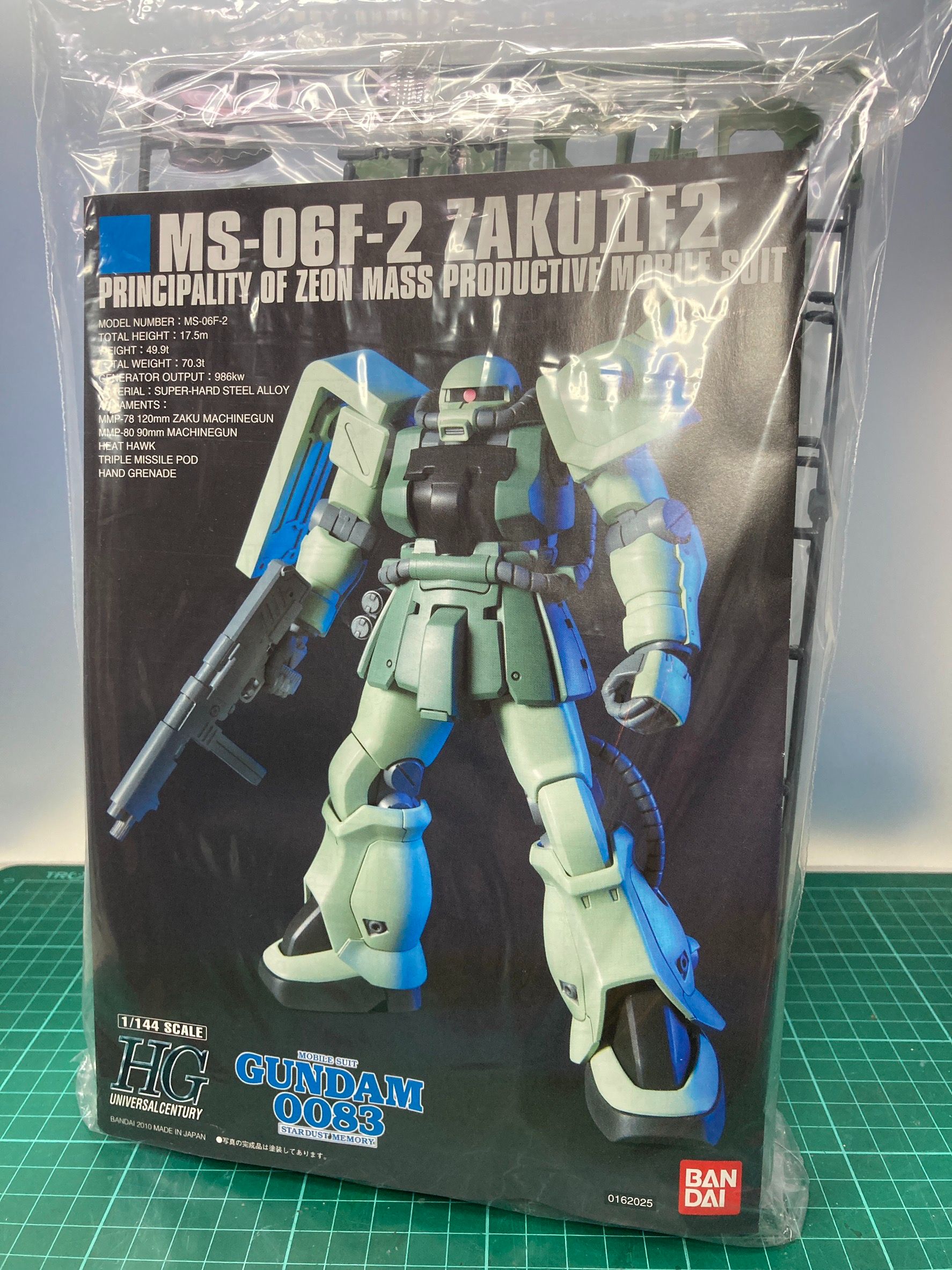 HGUC 1/144 薩克F2 全新未組 無盒