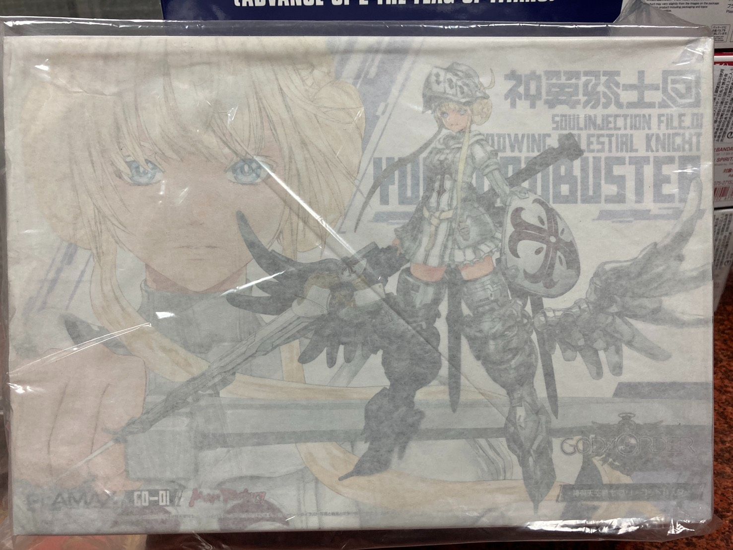 PLAMAX GO-01 神翼天空騎士 全新未組 無設定集