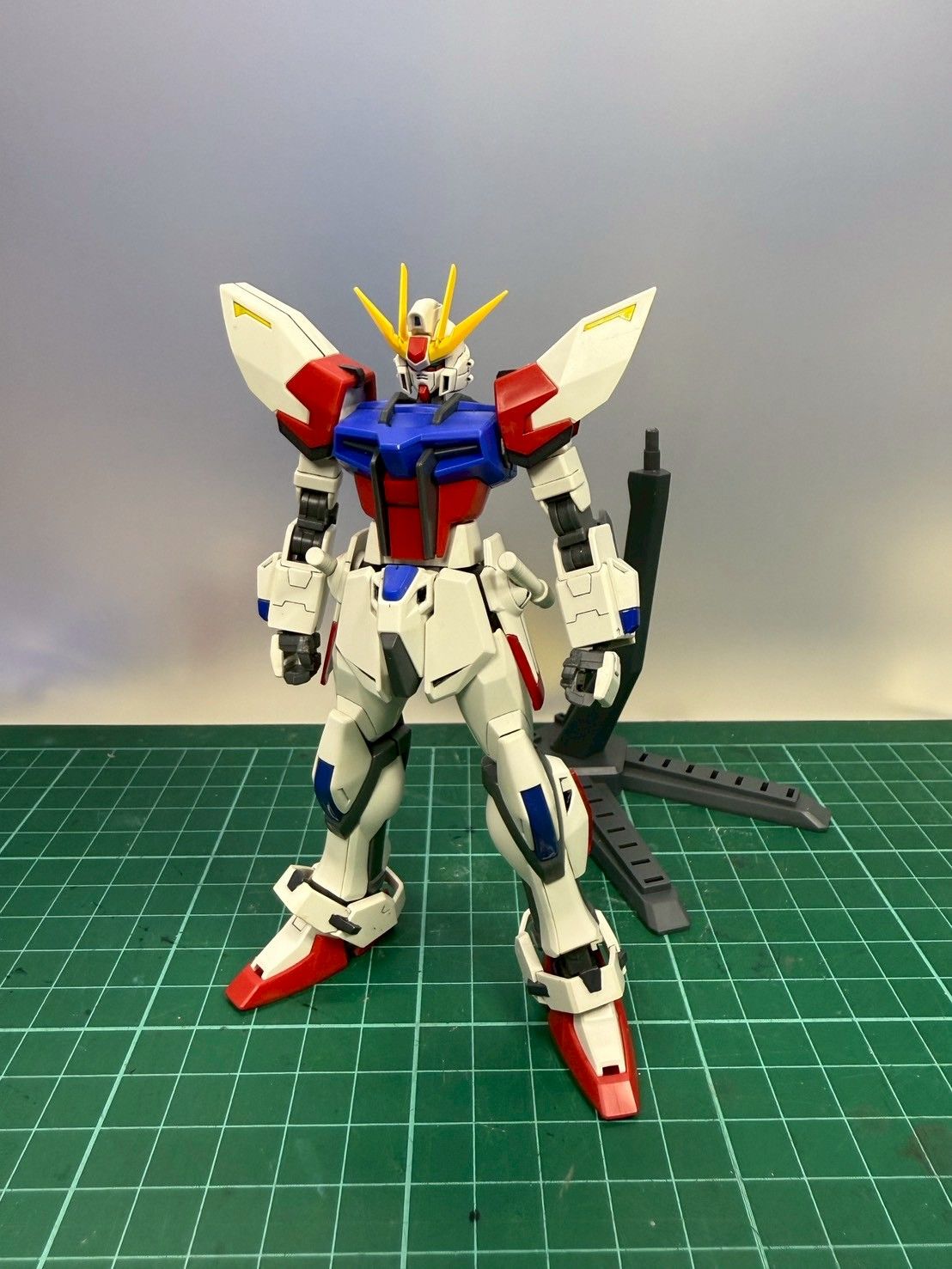 HGBF 1/144 製作攻擊鋼彈 僅本體2隻合售 中古殺肉（如說明）