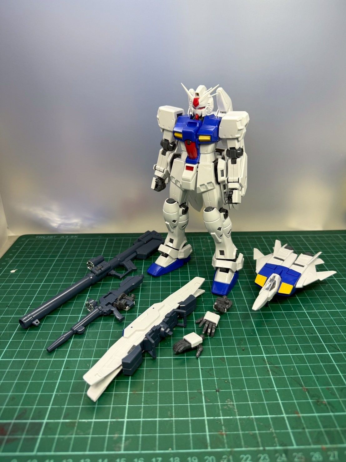 MG GP-3 鋼彈試作機3號 中古殺肉（如說明）