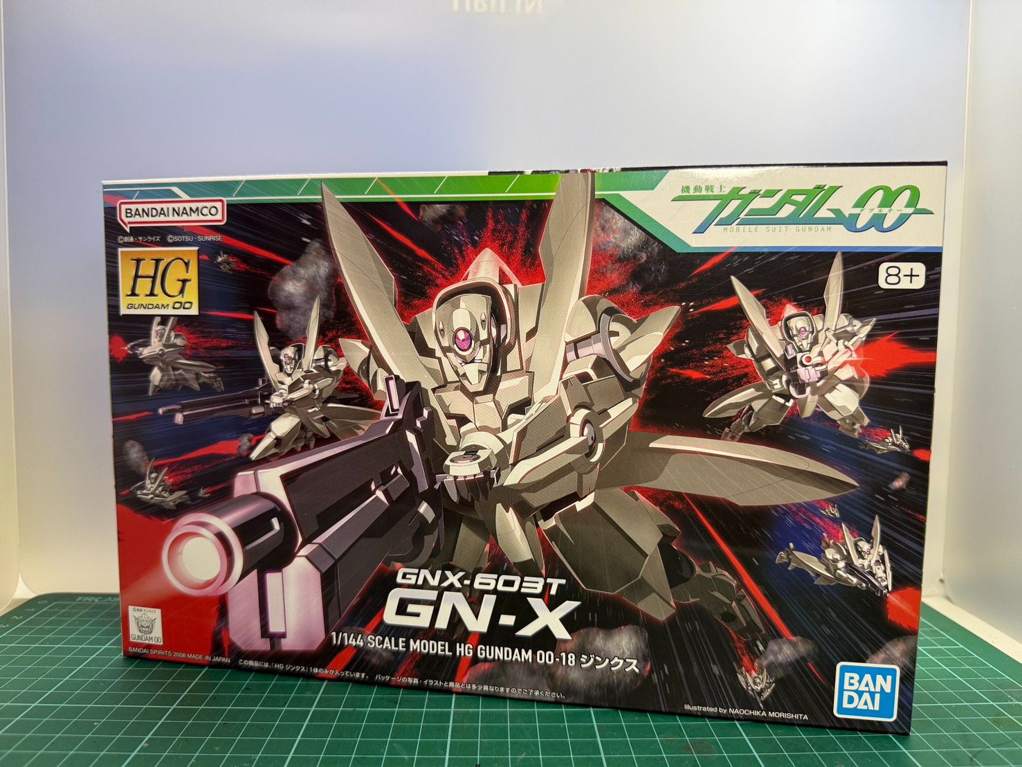 HGOO 1/144 GN-X 厄運式 全新未組