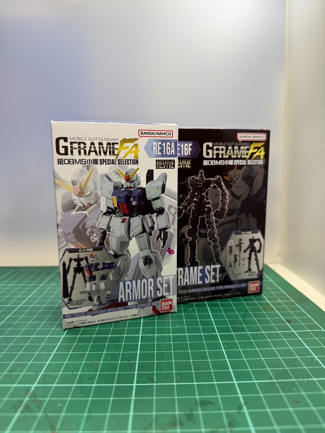G-FRAME FA revive 陸戰鋼彈+可動骨架（含武裝） 全新未組