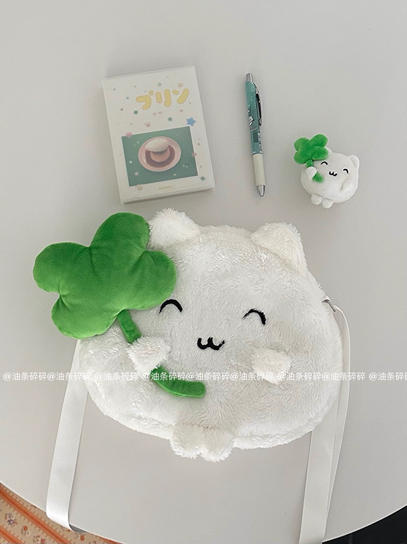 幸運蛋貓毛絨小挎包