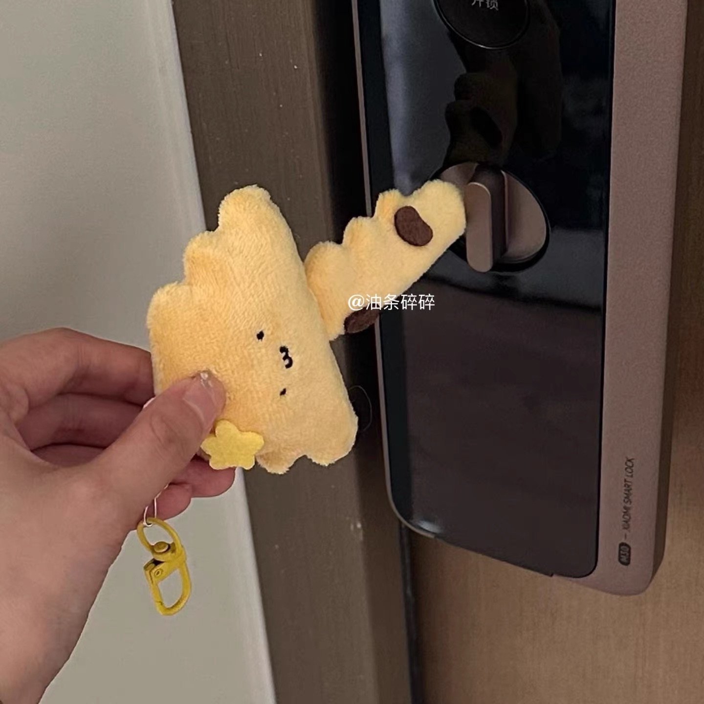 一把通暢鑰匙毛絨掛件