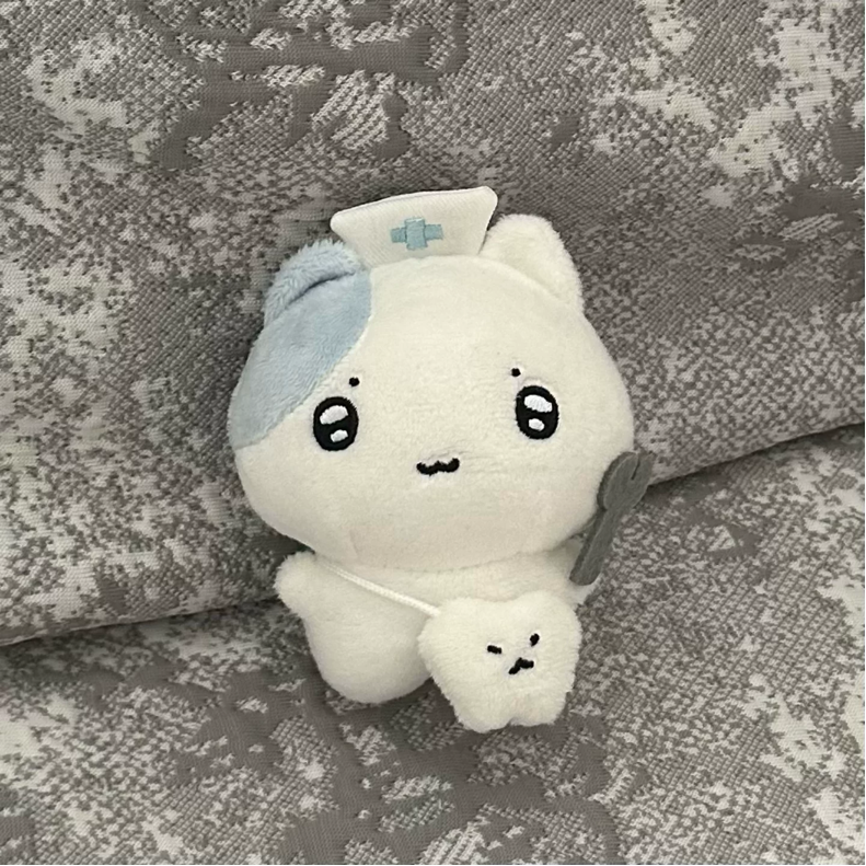 小貓牙醫毛絨掛件