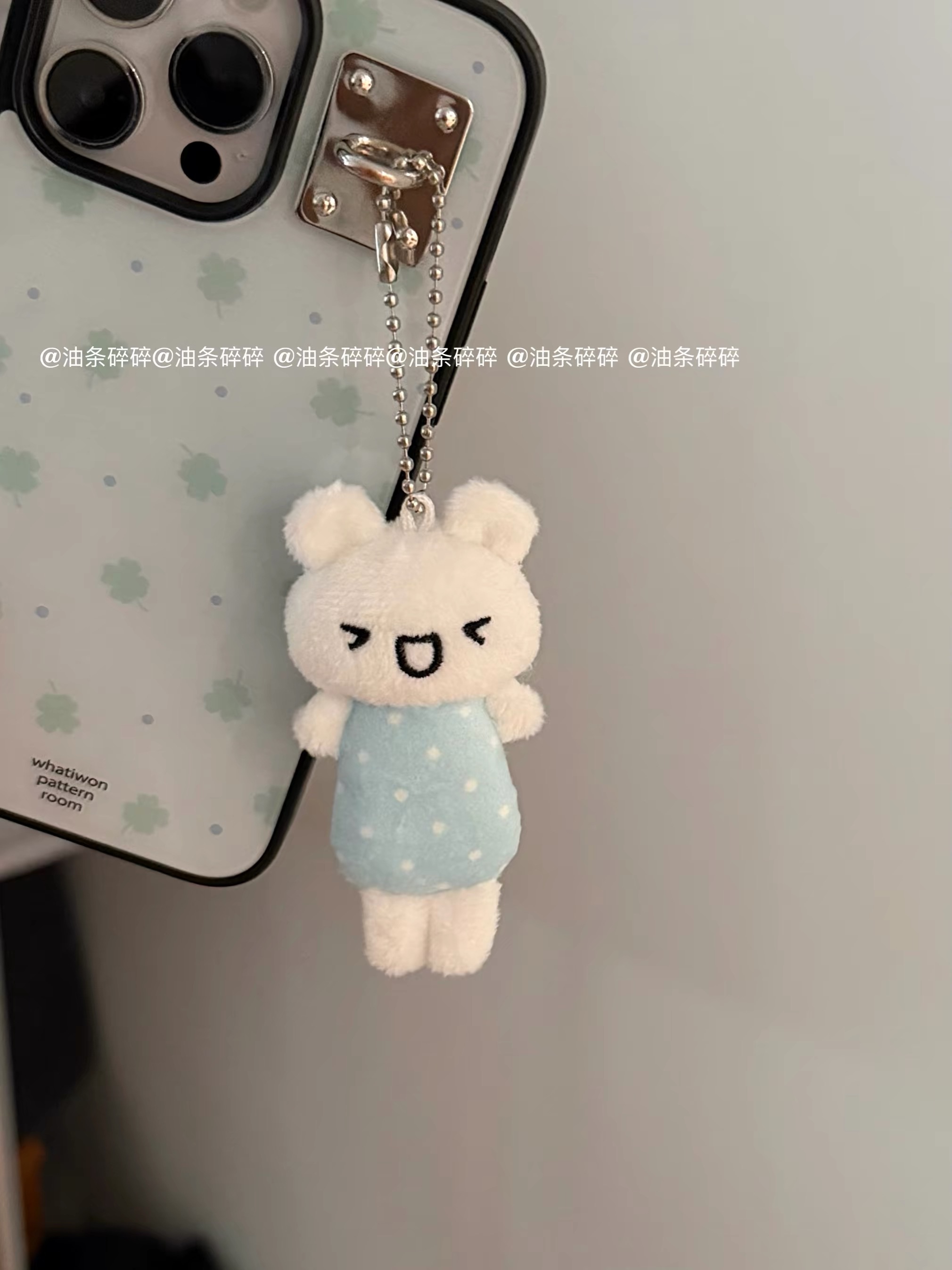 New🌷 波點小熊手機手賬小掛件