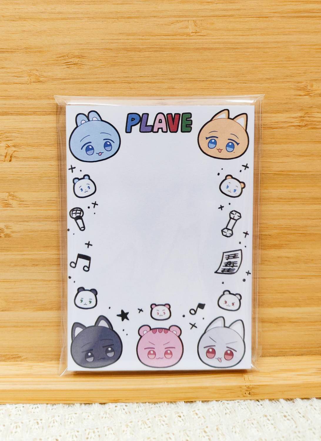 PLAVE  動物便條本