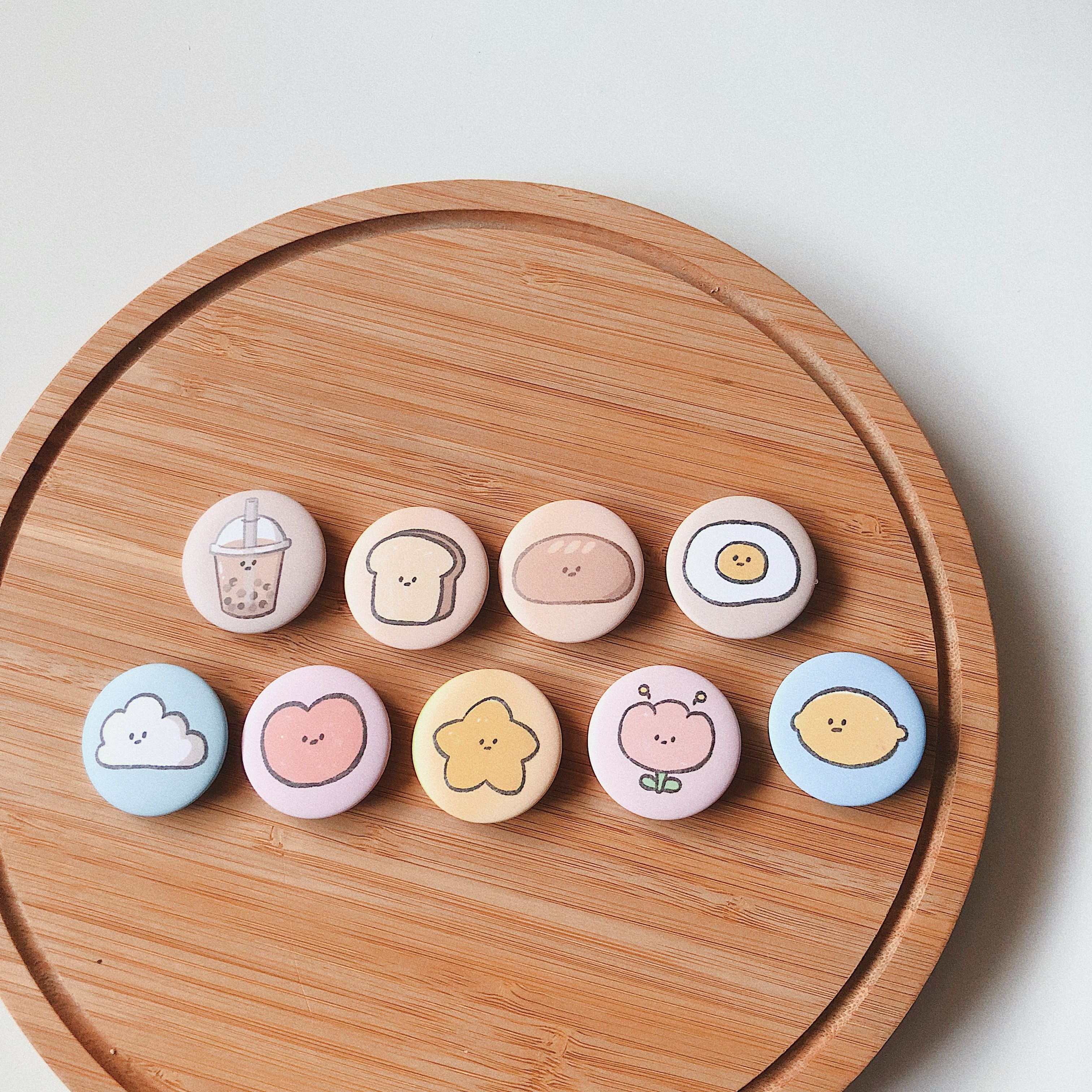 維尼有畫想說✨｜3.2mm徽章-part2 .ᐟ