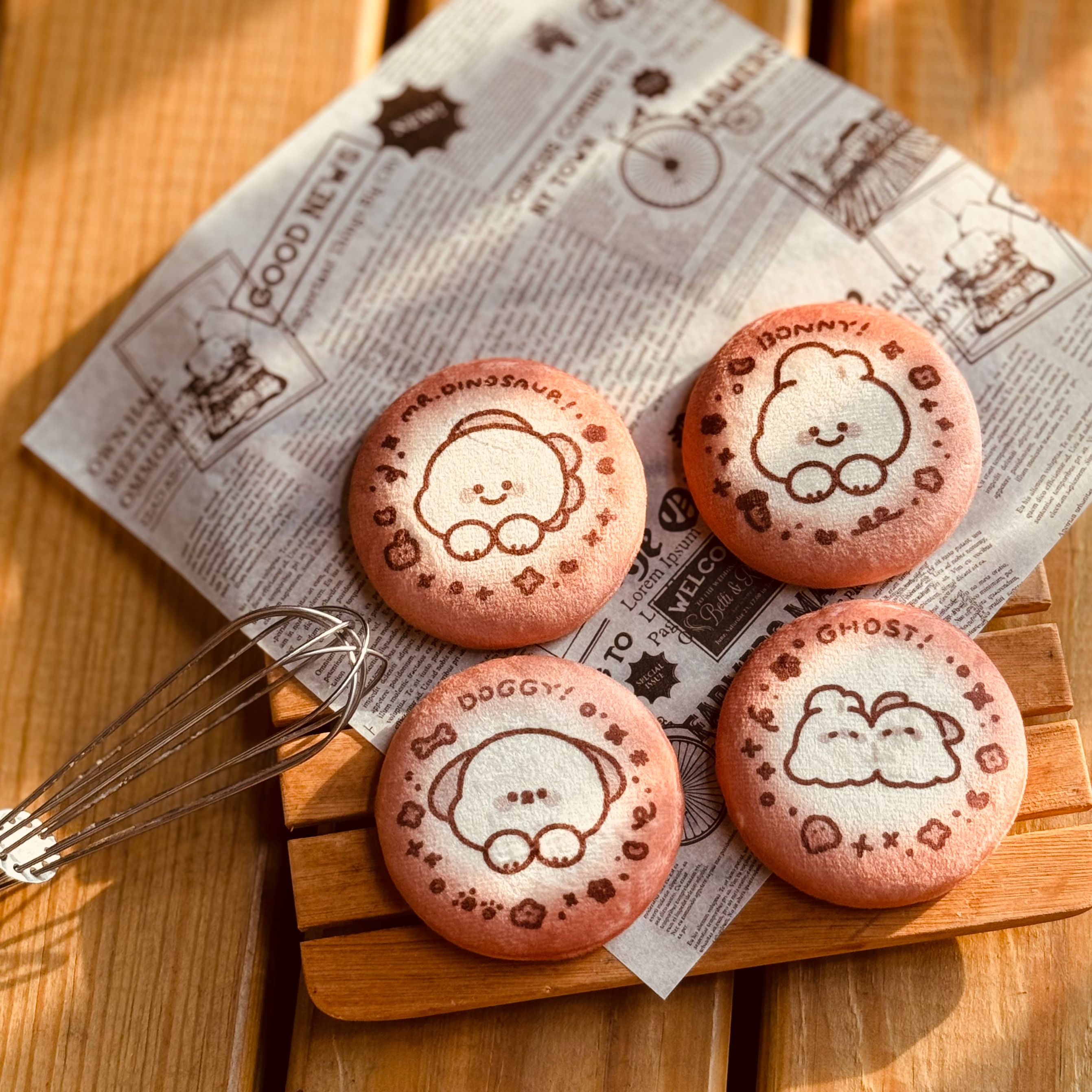 維尼有畫想說✨｜絨毛徽章 .ᐟ（共7款）（最後數量！售完不補！）