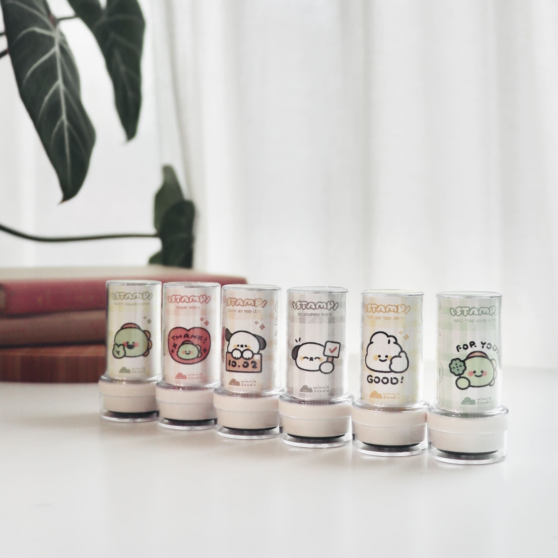 維尼有畫想說✨｜手帳光敏印章 .ᐟ（共六款）（最後數量！售完不補！）