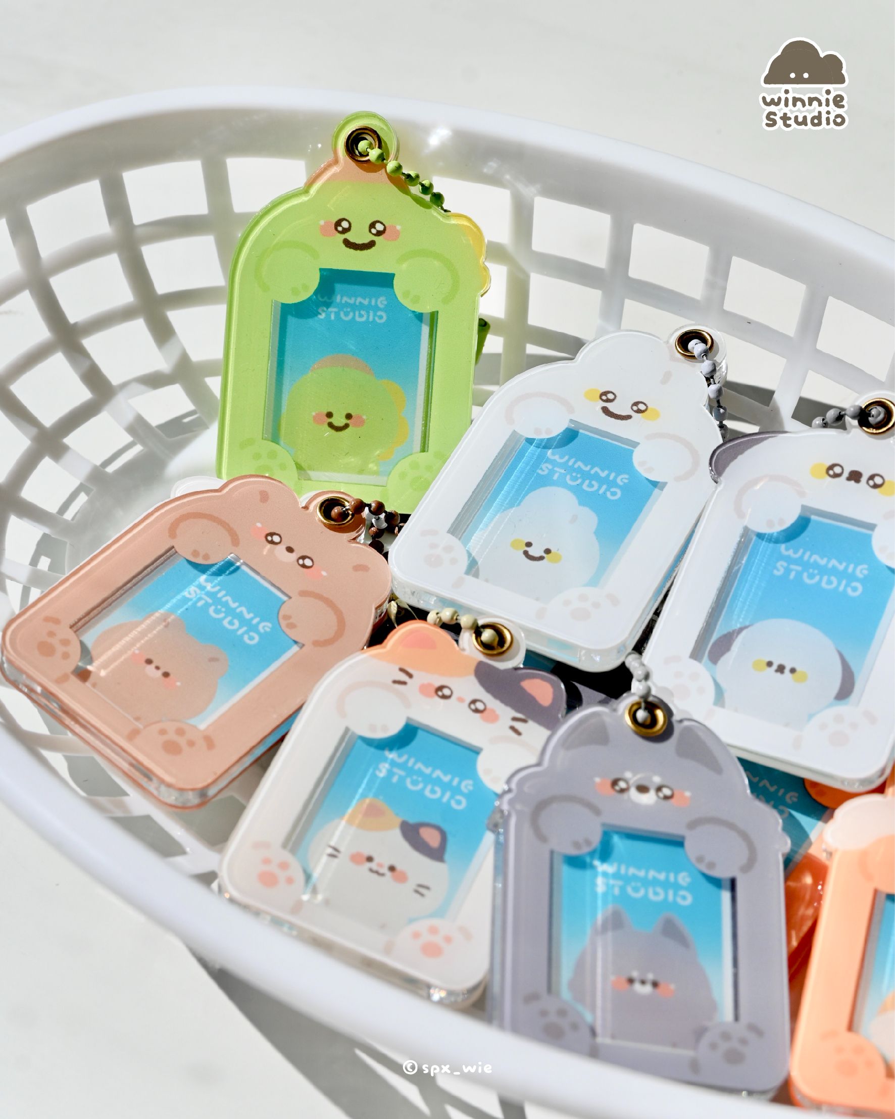 維尼有畫想說✨｜動物證件照吊飾