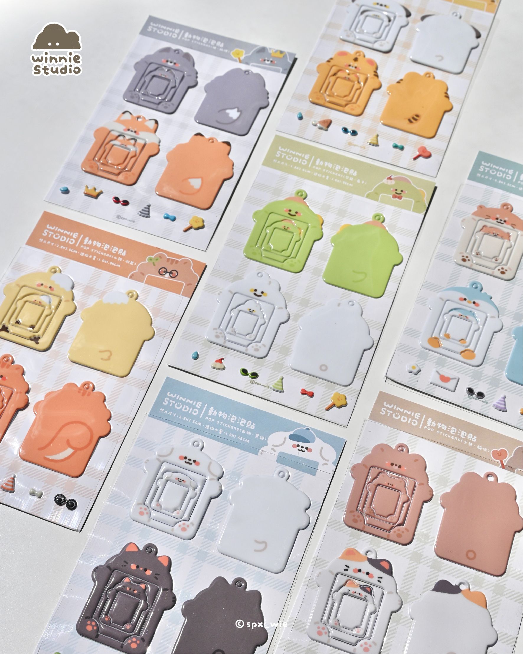 維尼有畫想說✨｜泡泡貼紙 .ᐟ（附贈珠鏈）