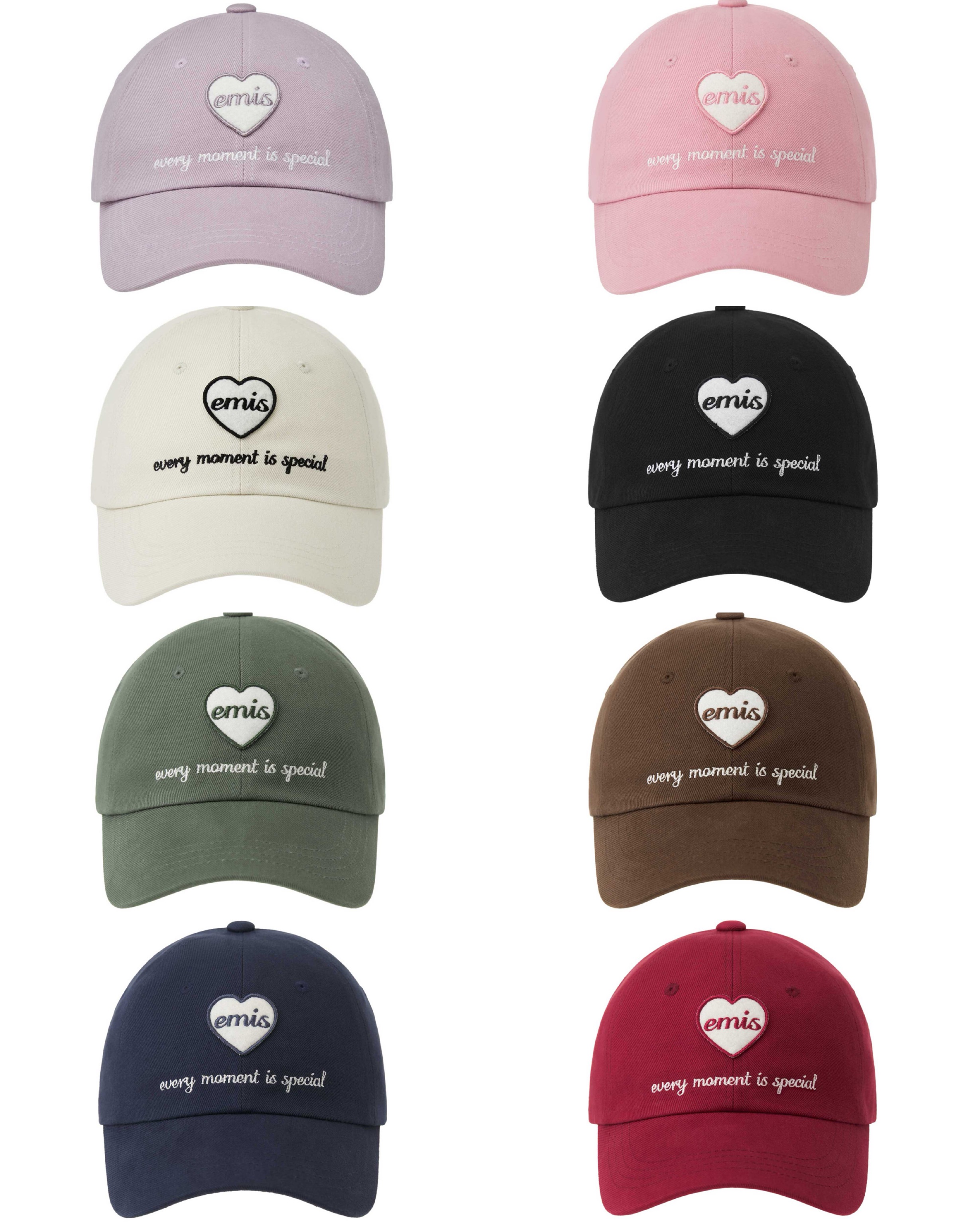 emis 愛心帽 HEART WAPPEN BALL CAP