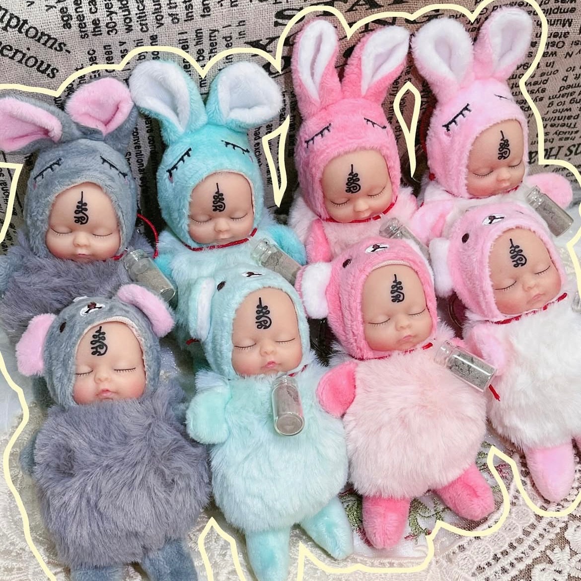 阿贊剔🇹🇭新款小毛毛🆕入靈入法入料🐰🐻13cm不可換衣服