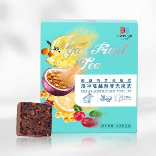【Sweego水水果饌】寒天果茶系列-盒裝10入