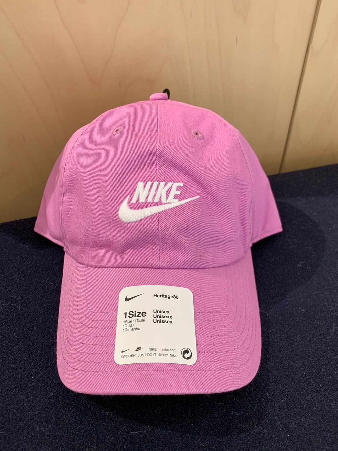 NIKE CAP 電繡Logo 老帽 男女