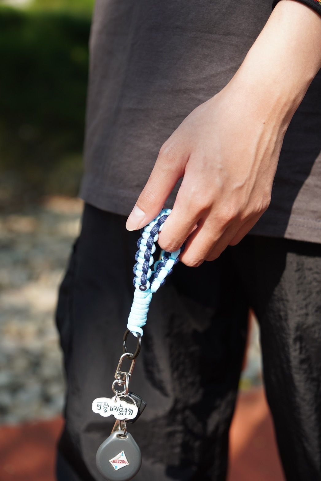 【客製化下單處】雙色鑰匙圈