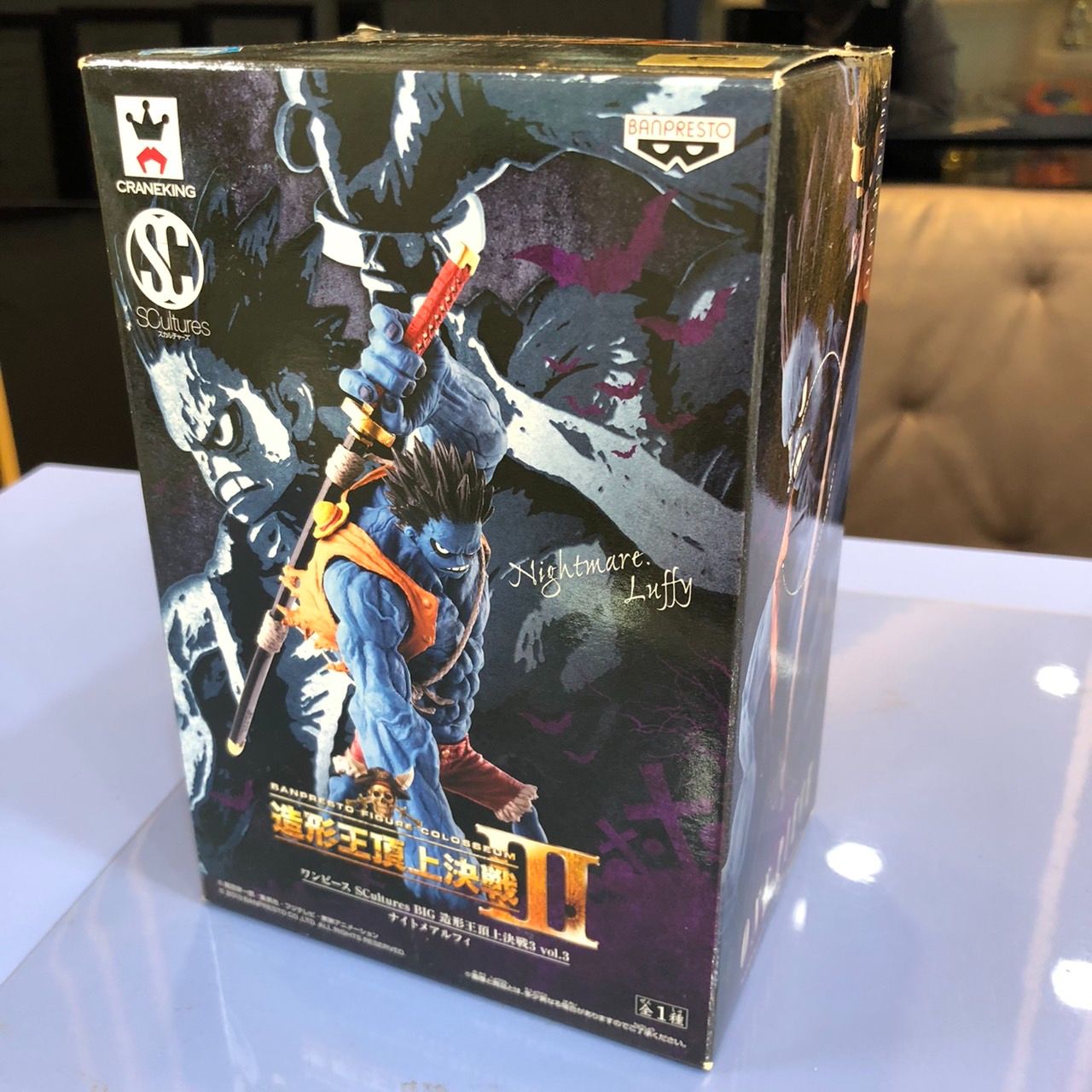 豹家潮流公仔 航海王/海賊王 惡夢魯夫 厄夢魯夫  頂上決戰3 金證日版現貨