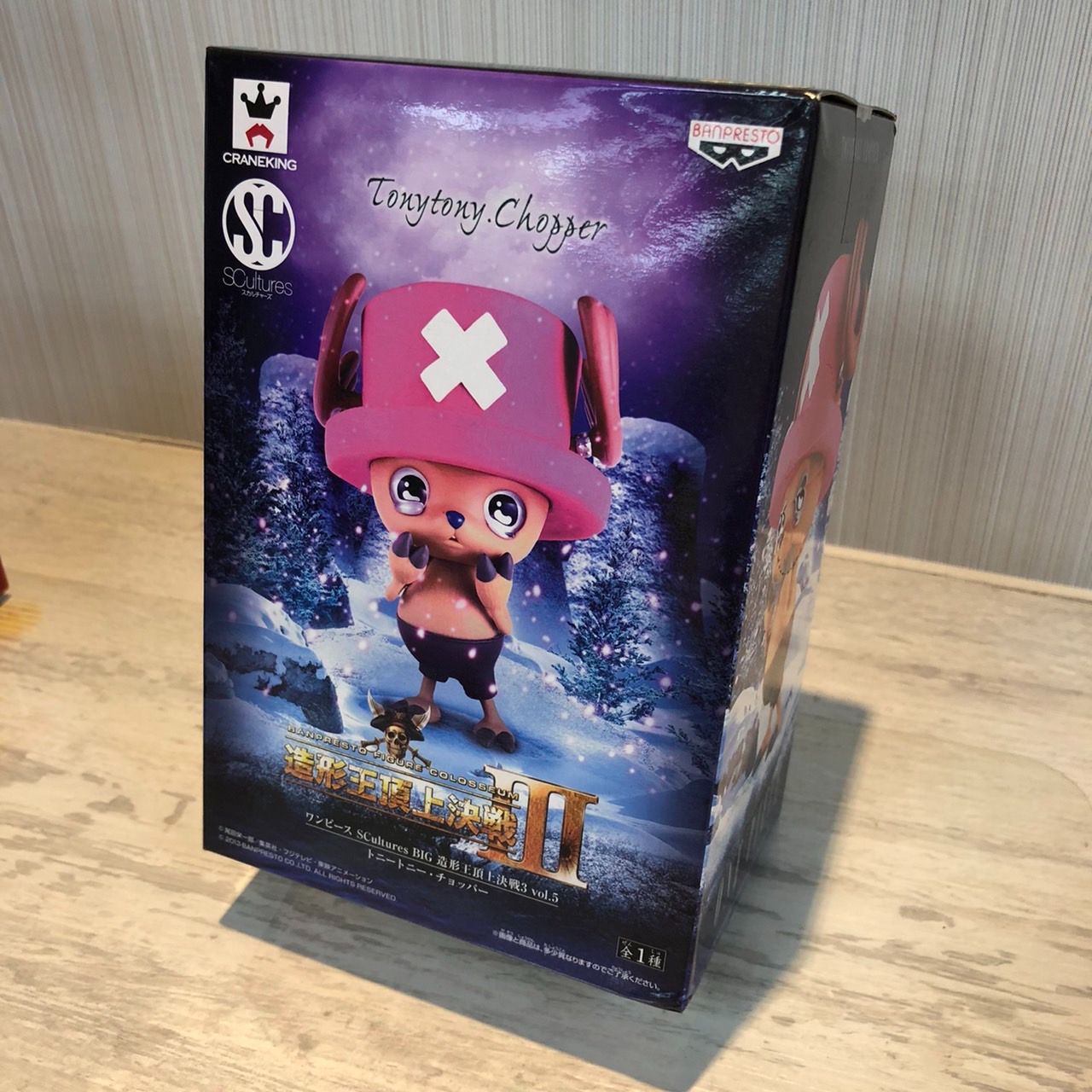 【豹家潮流公仔】喬巴 造型王 頂上決戰III 淚眼喬巴 日版金證 現貨