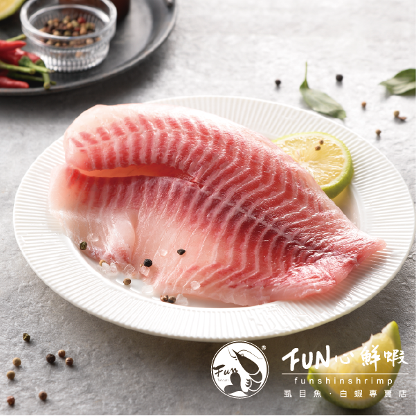 【Fun心鮮蝦】-台灣鯛魚片200-250g/片裝］