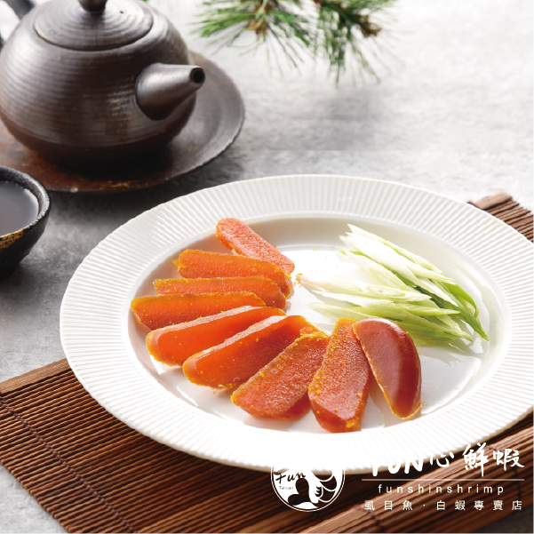 Fun心鮮蝦-陽光日曬烏魚子一口吃