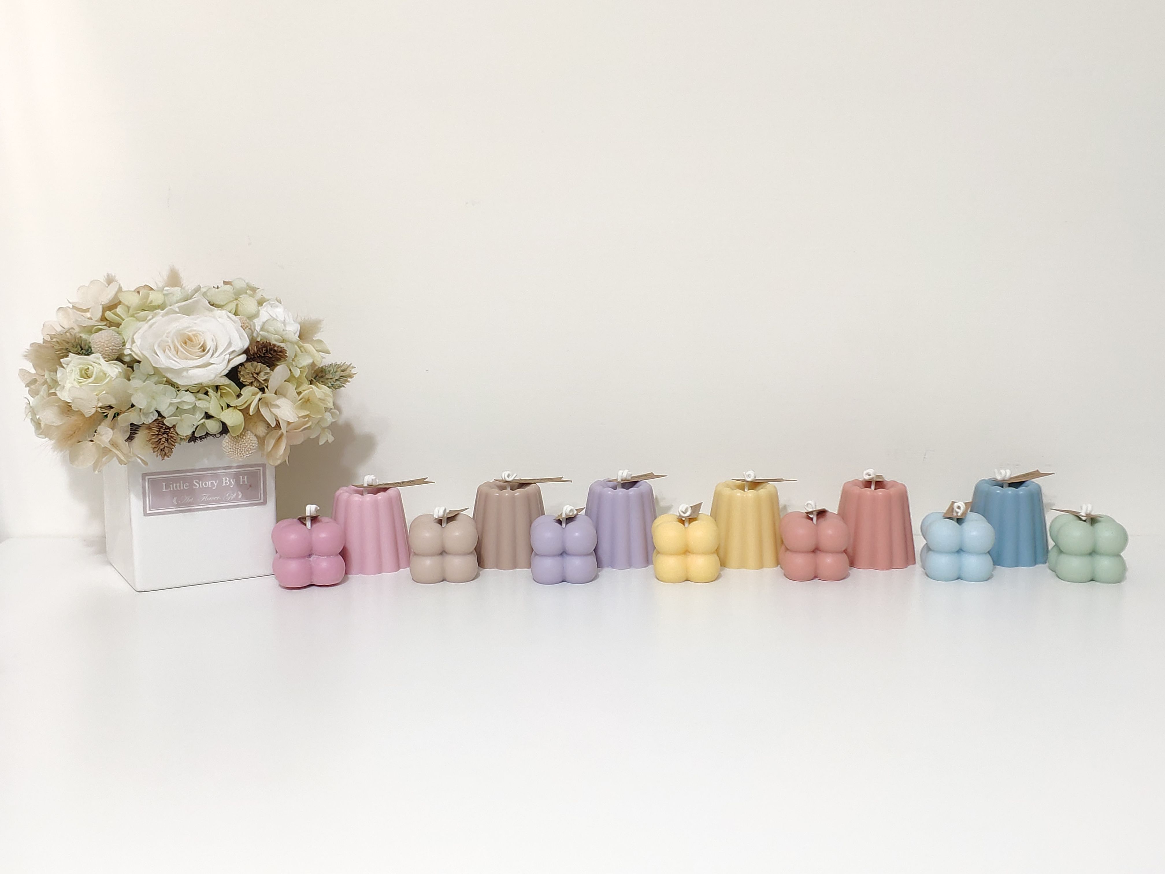 香氛造型蠟燭-小魔方 40g