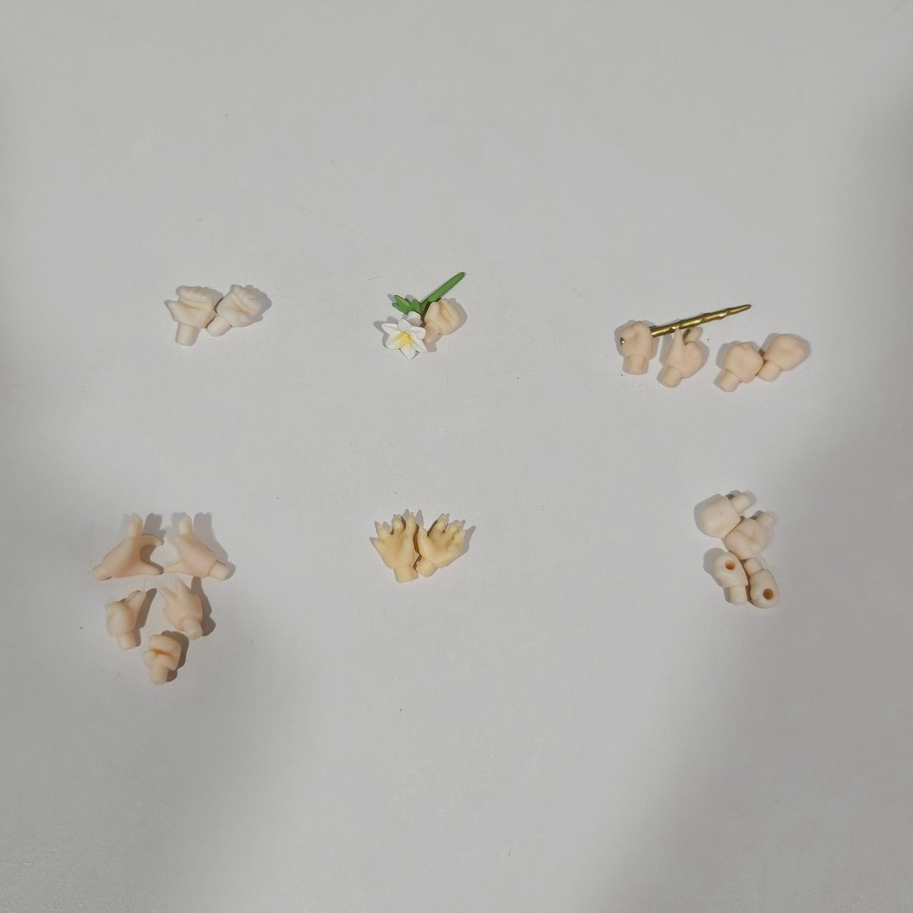【二手】黏土娃手型