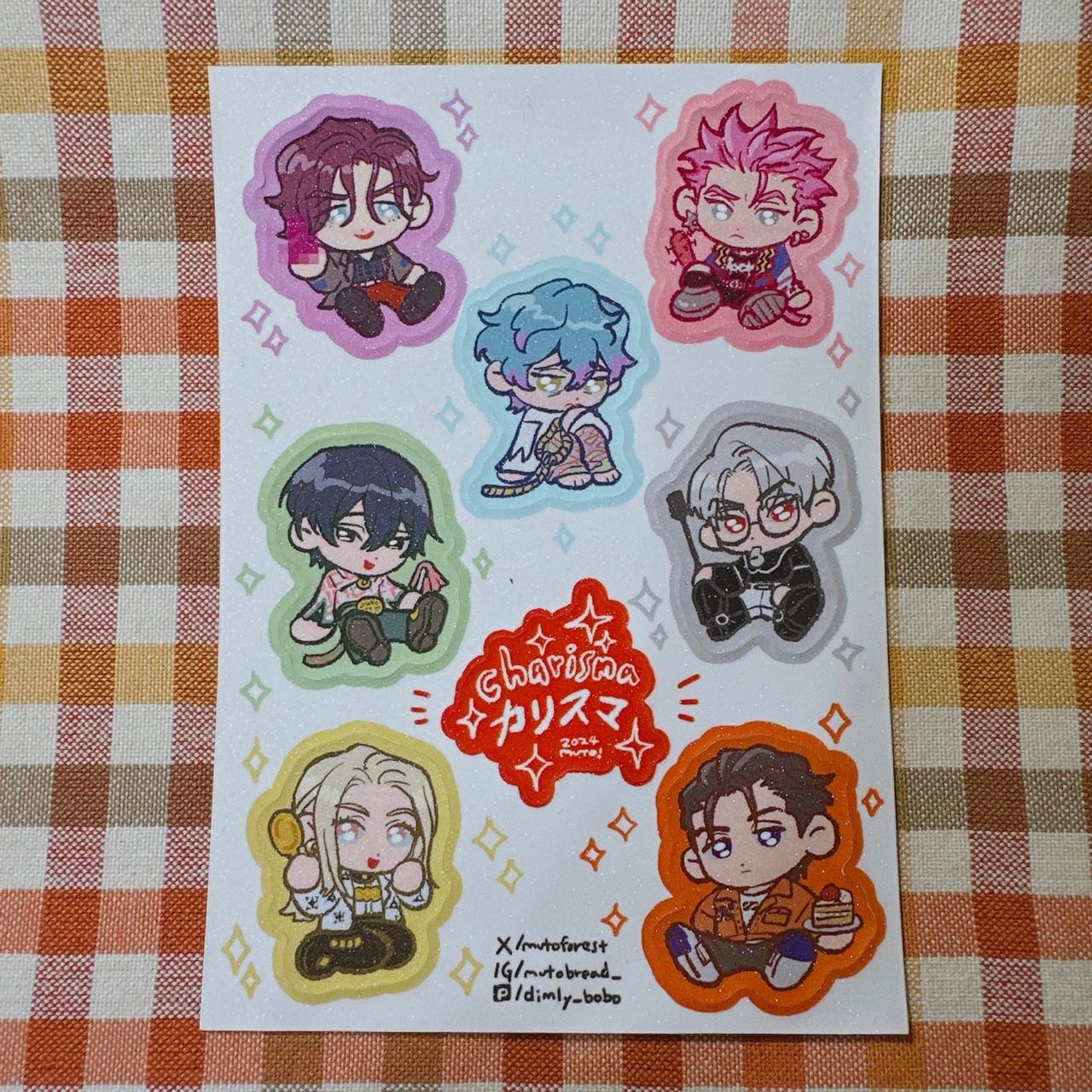 [貼紙] 這次新的カリスマ貼