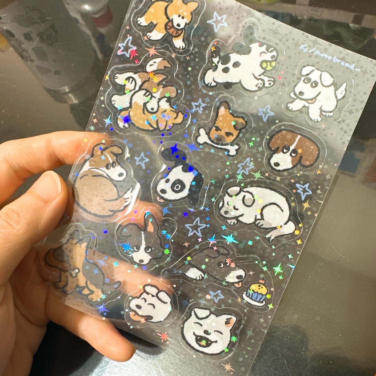 [台創季新品貼紙]狗貼