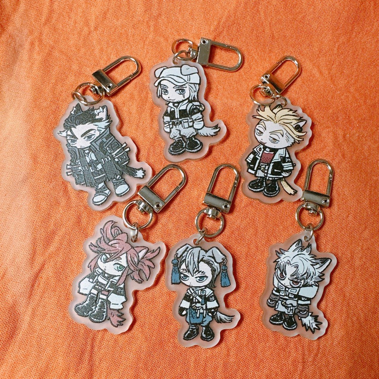 [壓克力吊飾]霧透板GACHI