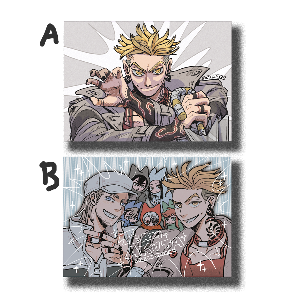 [明信片]恩琴+AKUTA小隊