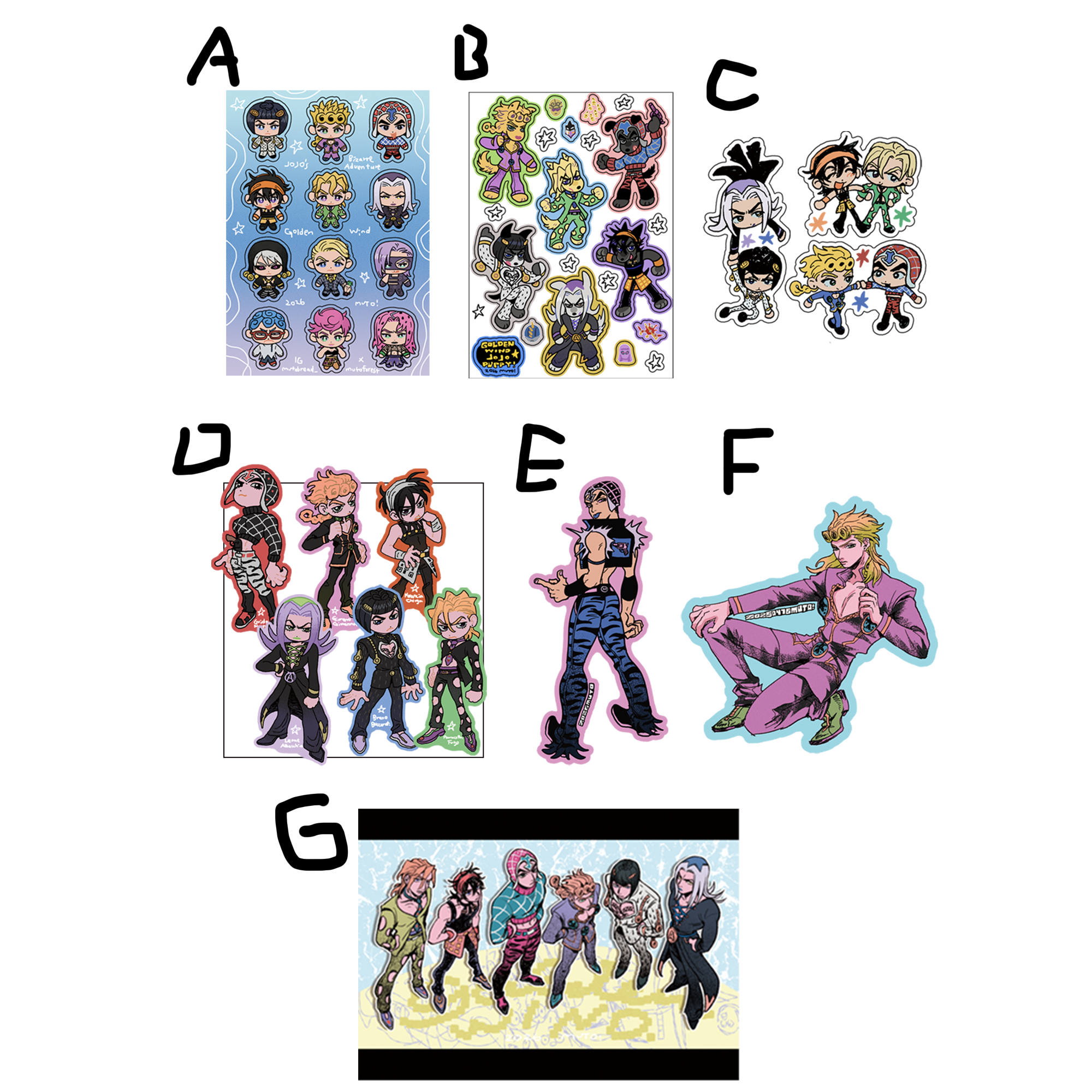 [貼紙]JOJO