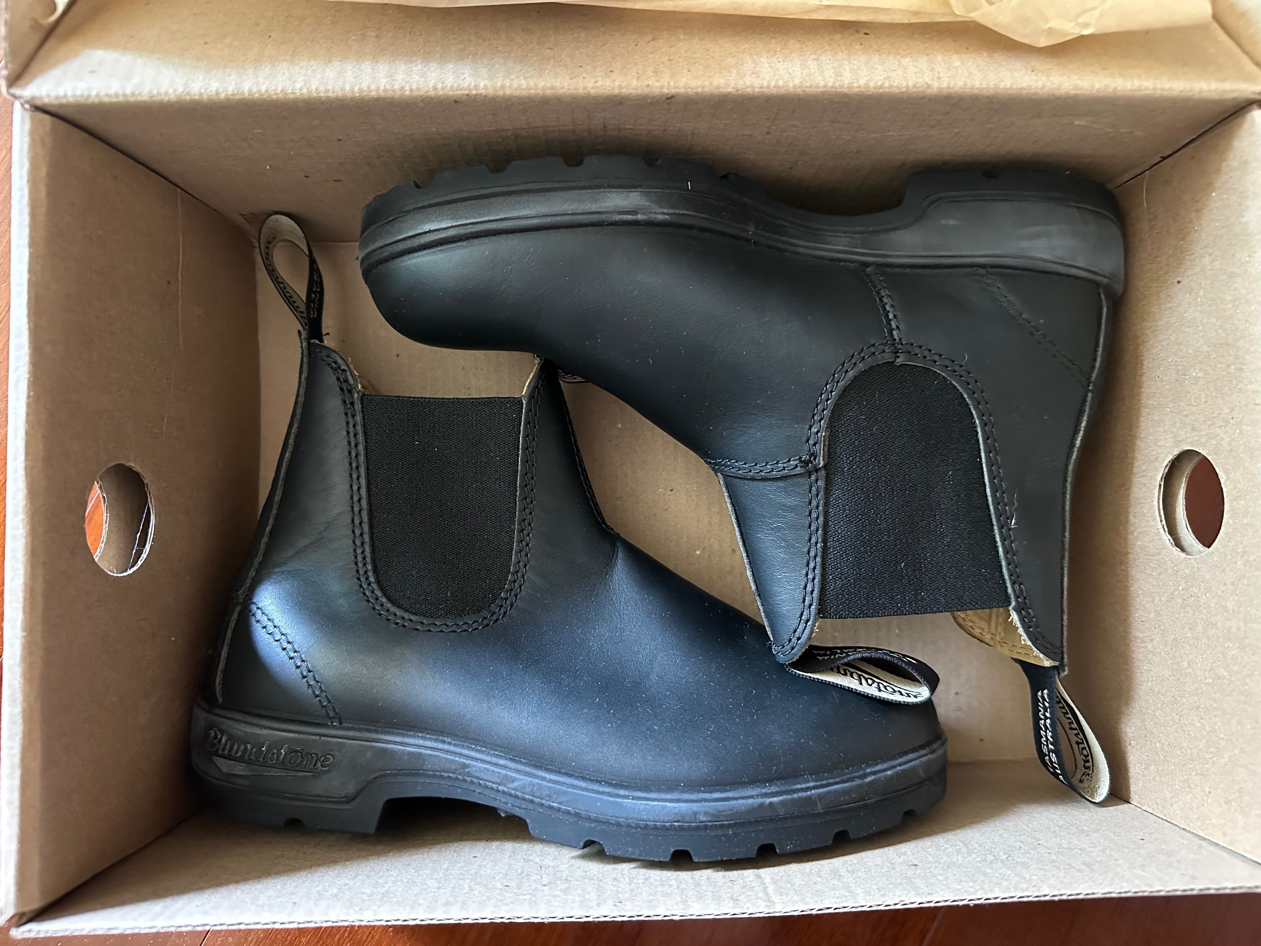 Blundstone Boots 558 黑 抗水皮革 輕量緩震大底 切爾西靴 雨鞋 戶外露營 工裝 男女可穿