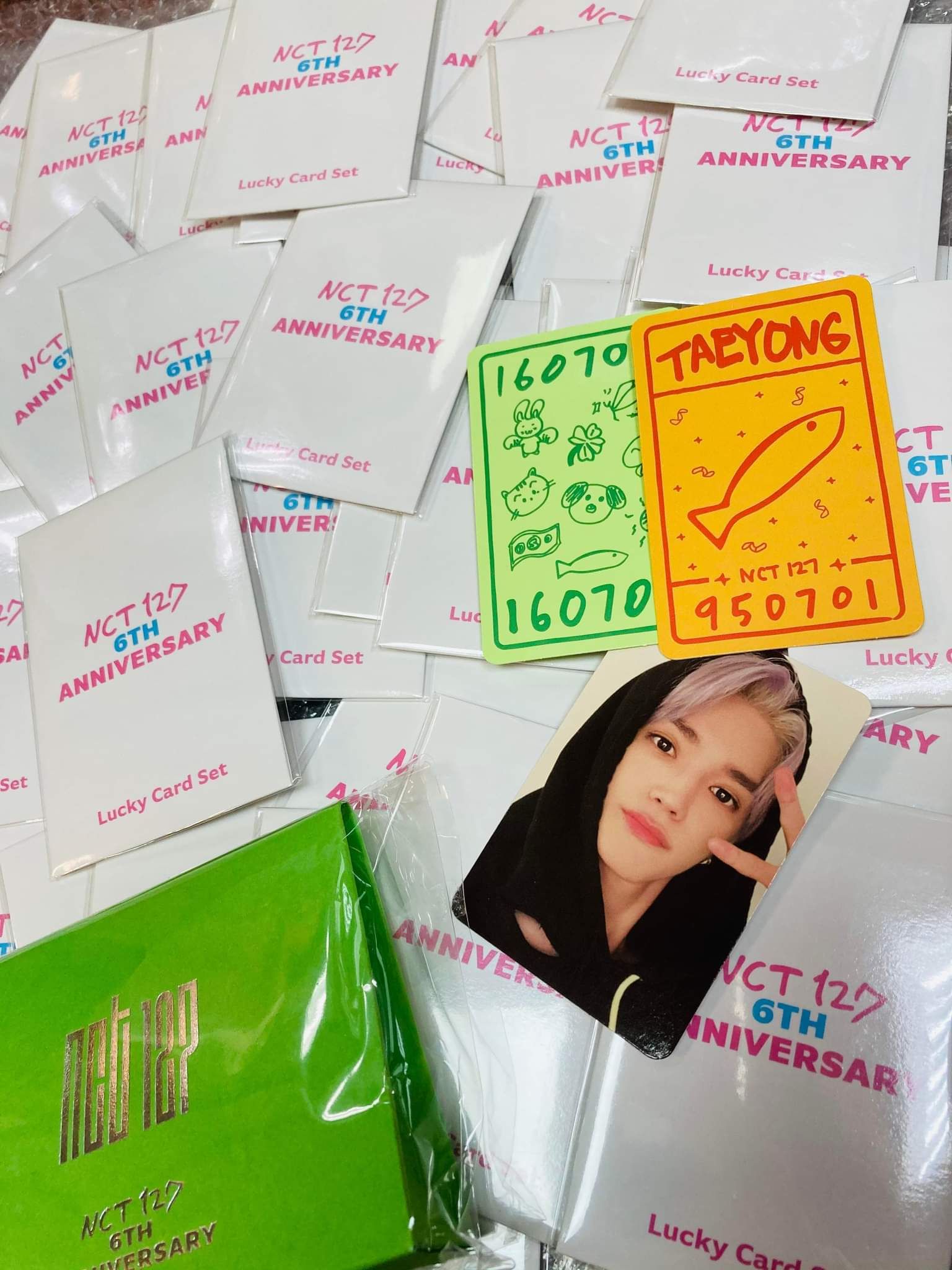 NCT 127 6週年週邊
