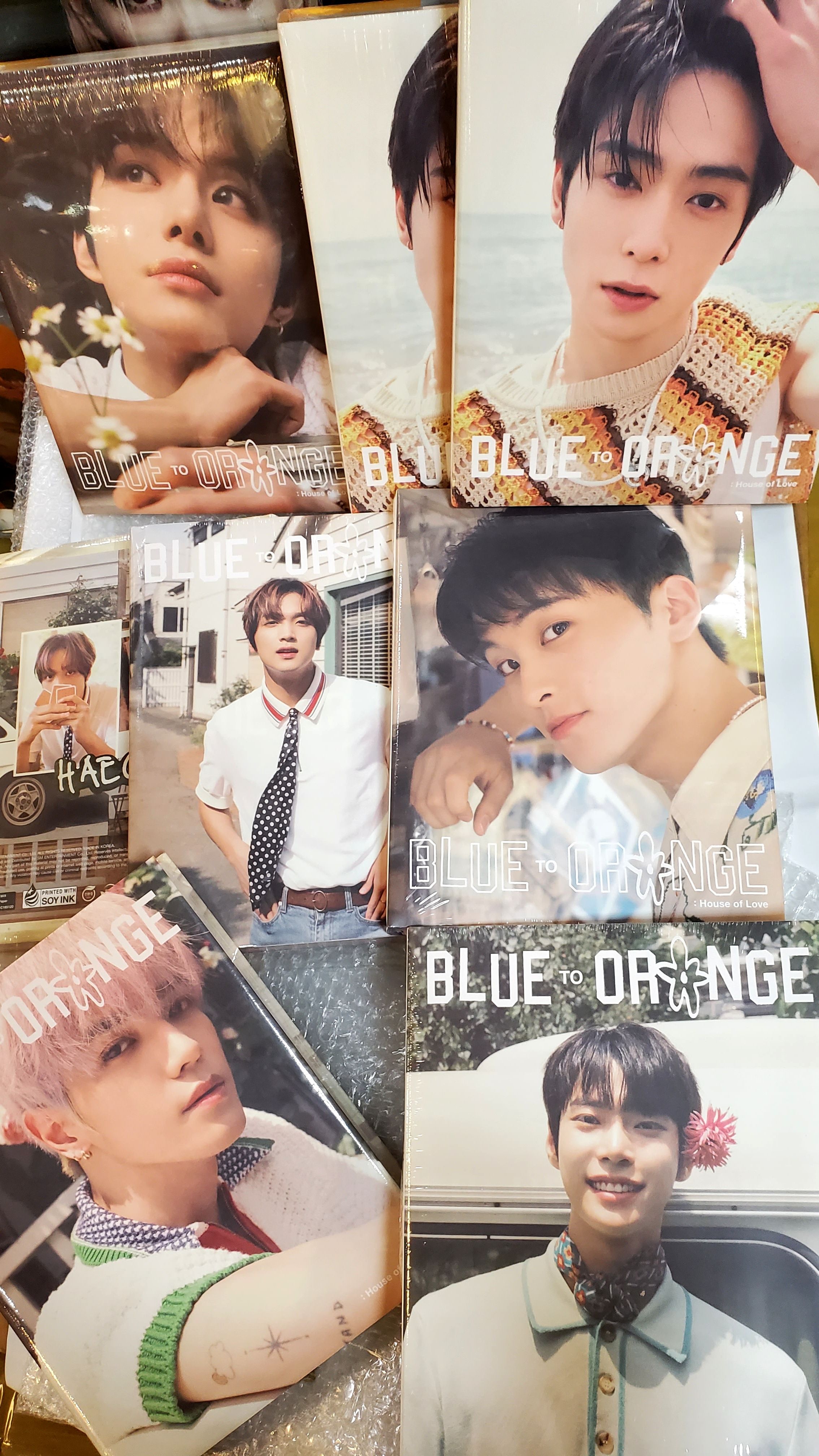 NCT 127寫真書BLUE TO ORANGE]