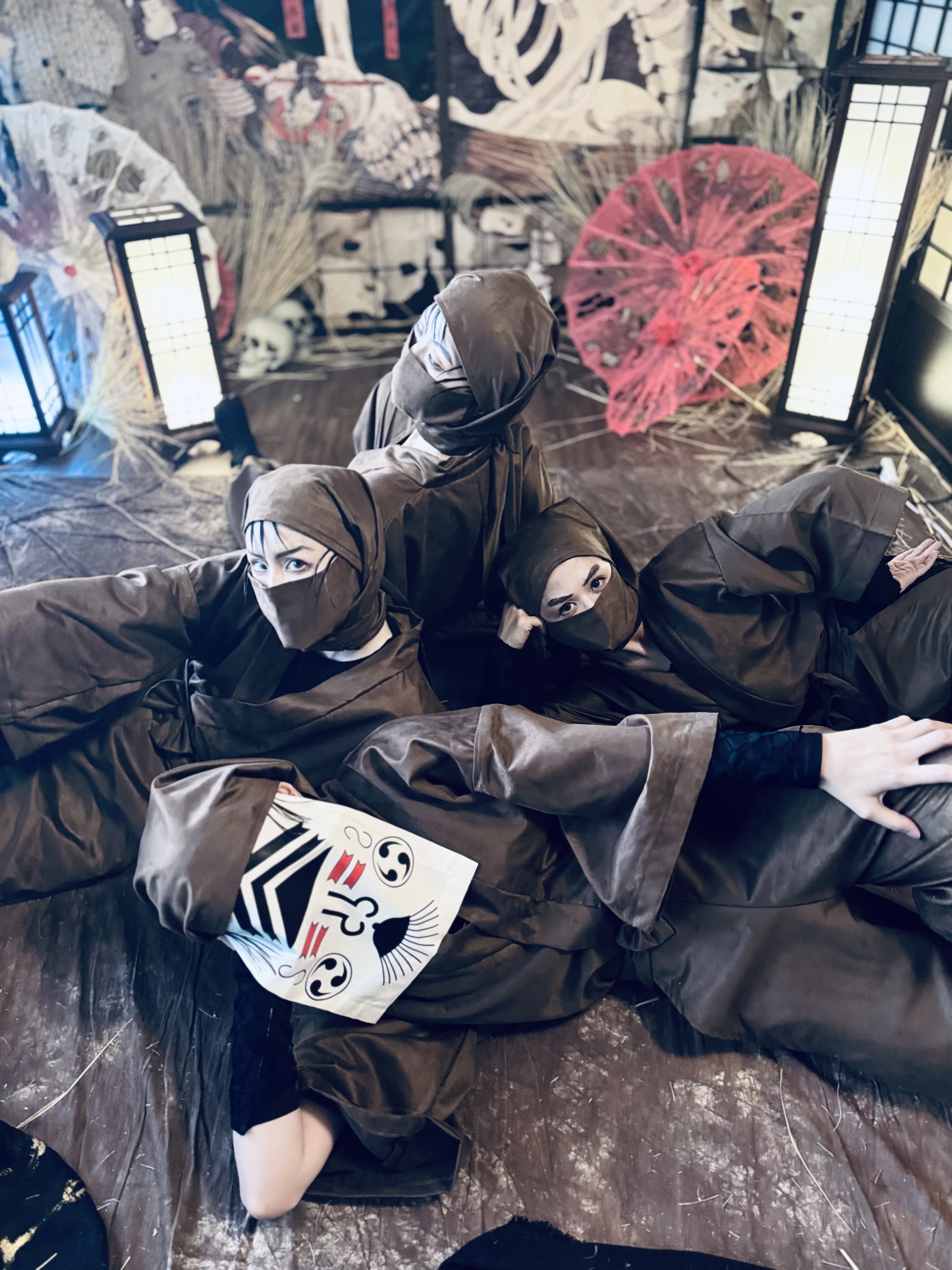 忍者亂太郎cos服-黃昏時忍者服