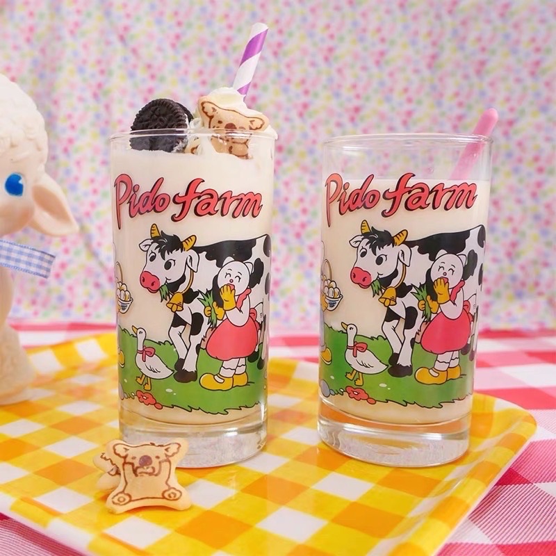 PIDO STORE 插畫乳牛杯