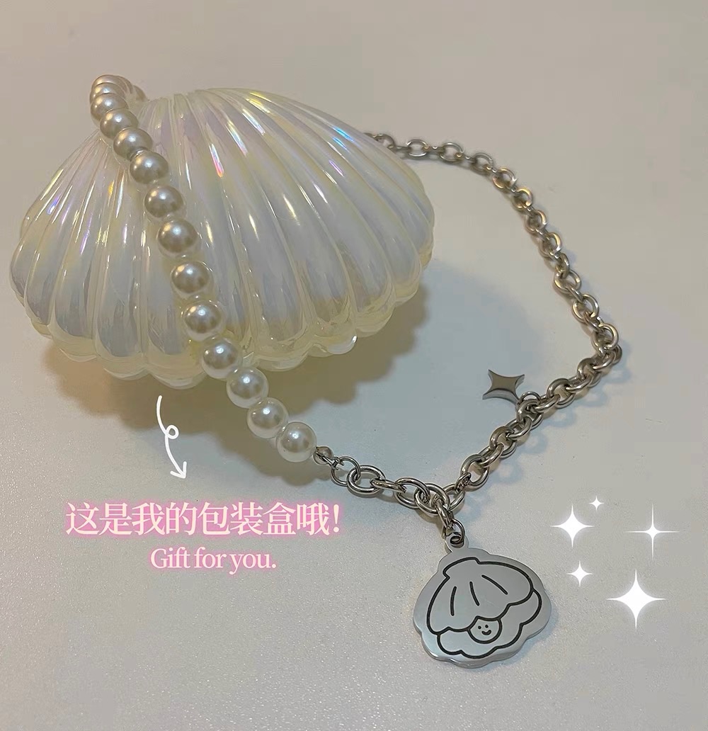 PIDO STORE 珍珠蚌蚌項鍊