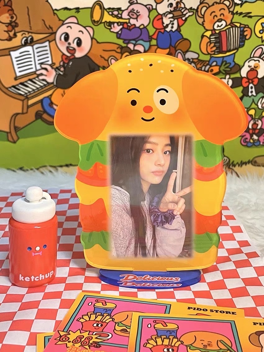 PIDO STORE 狗狗漢堡壓克力立牌