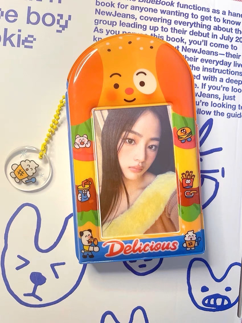New🎖️ PIDO STORE 狗狗漢堡單格收納冊
