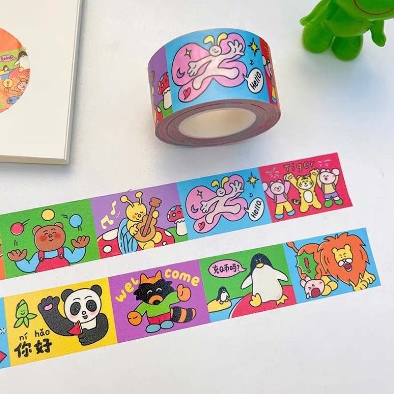 PIDO STORE 插畫紙膠帶