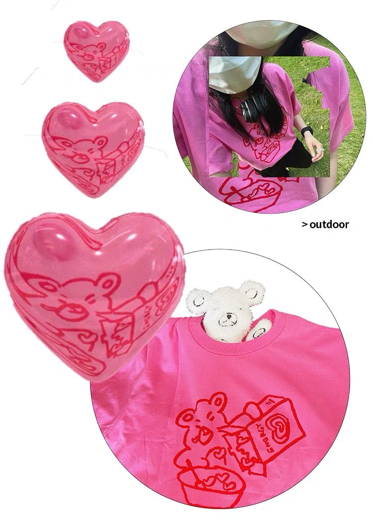 koong0 復活款！is bear *ENERGY OF LOVE 短T