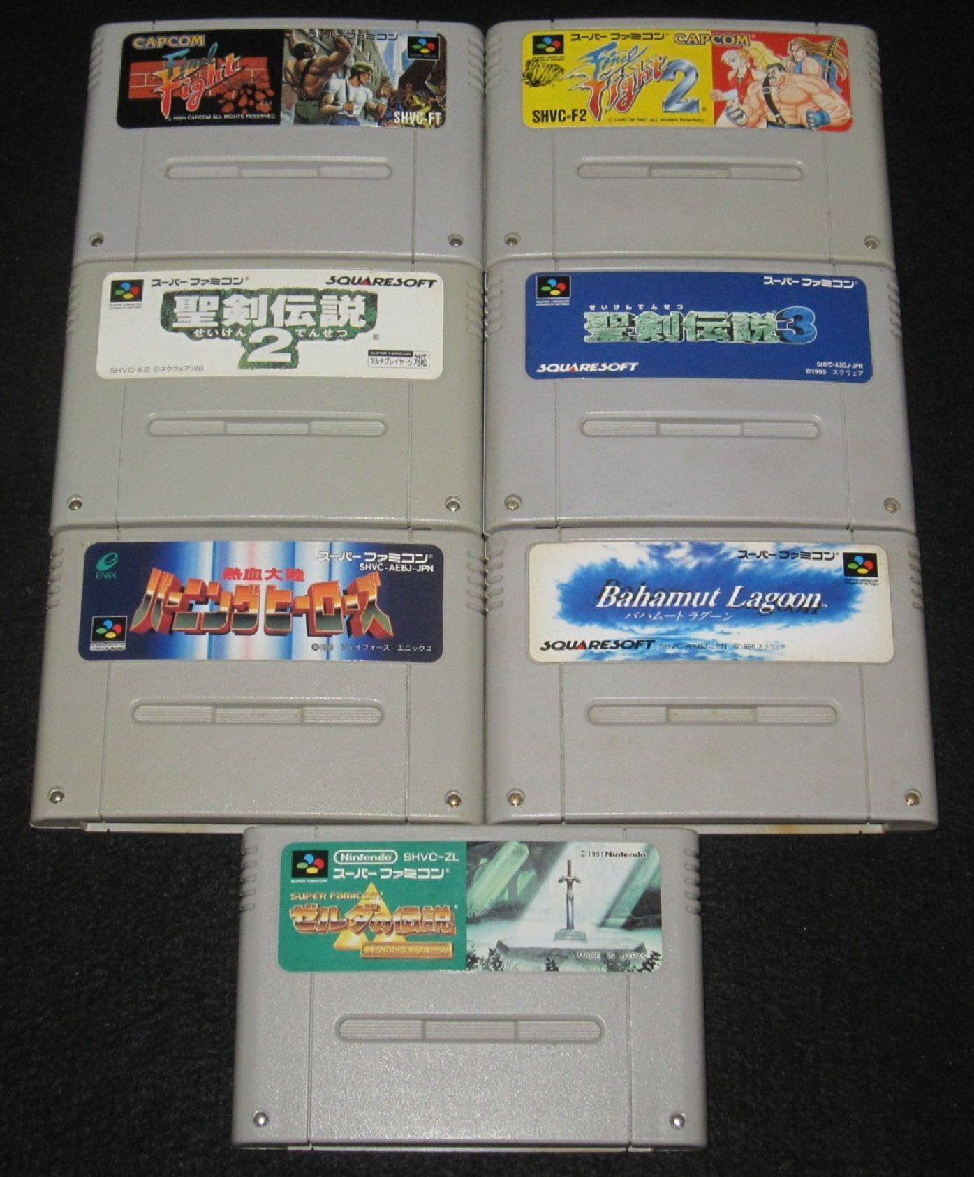 SFC超級任天堂 正原裝日版 單卡