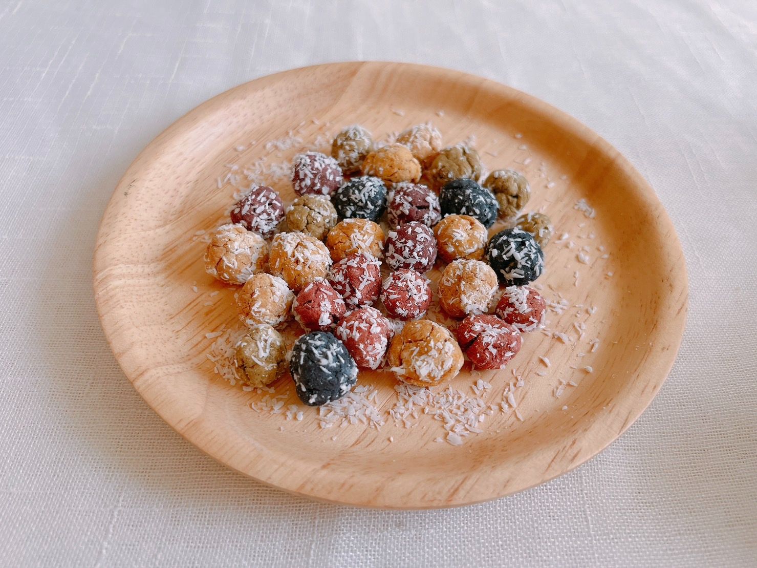 -FUN鼠假手作-彩色椰蓉啵啵球