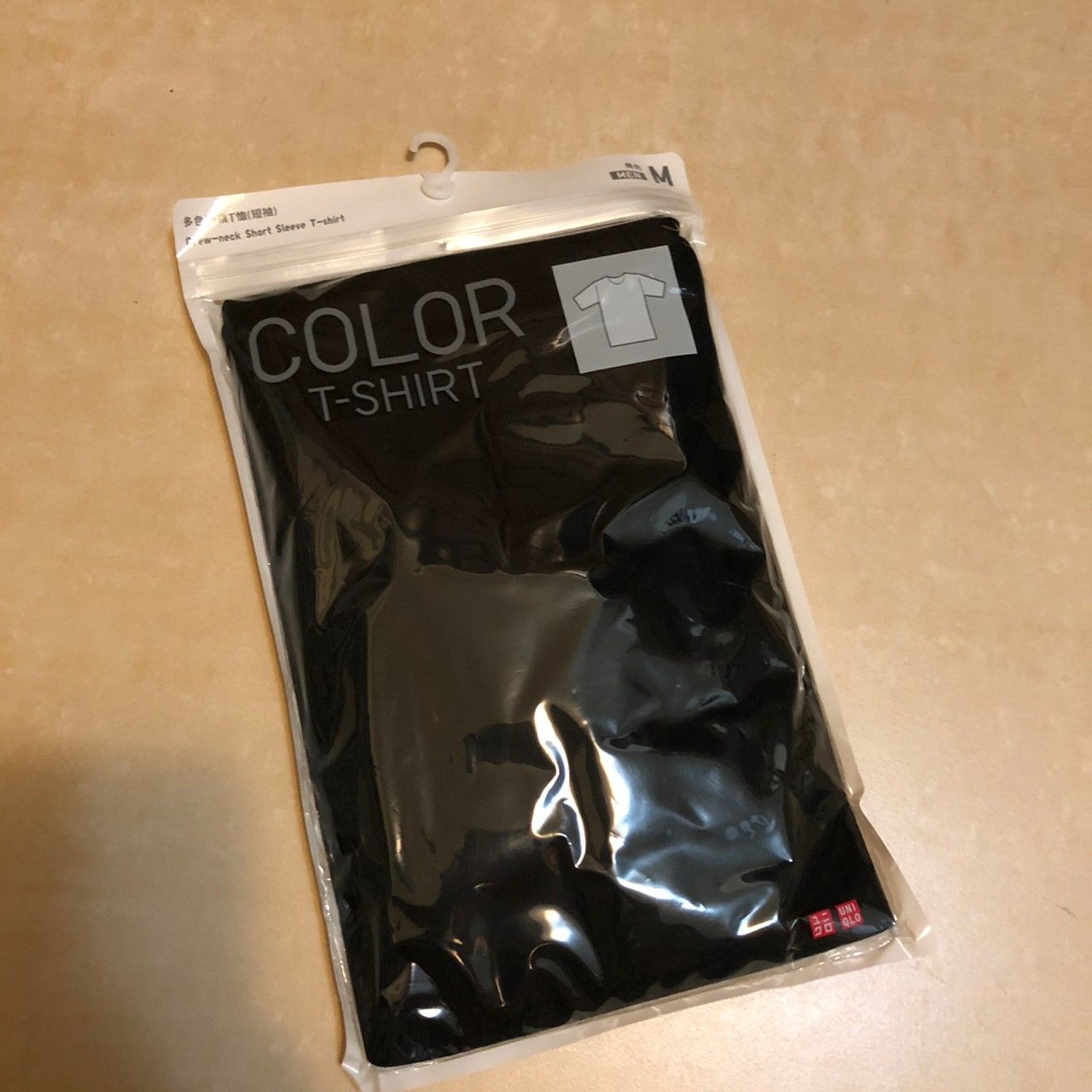 UQ 黑色短踢M 未拆封 短T UNIQLO