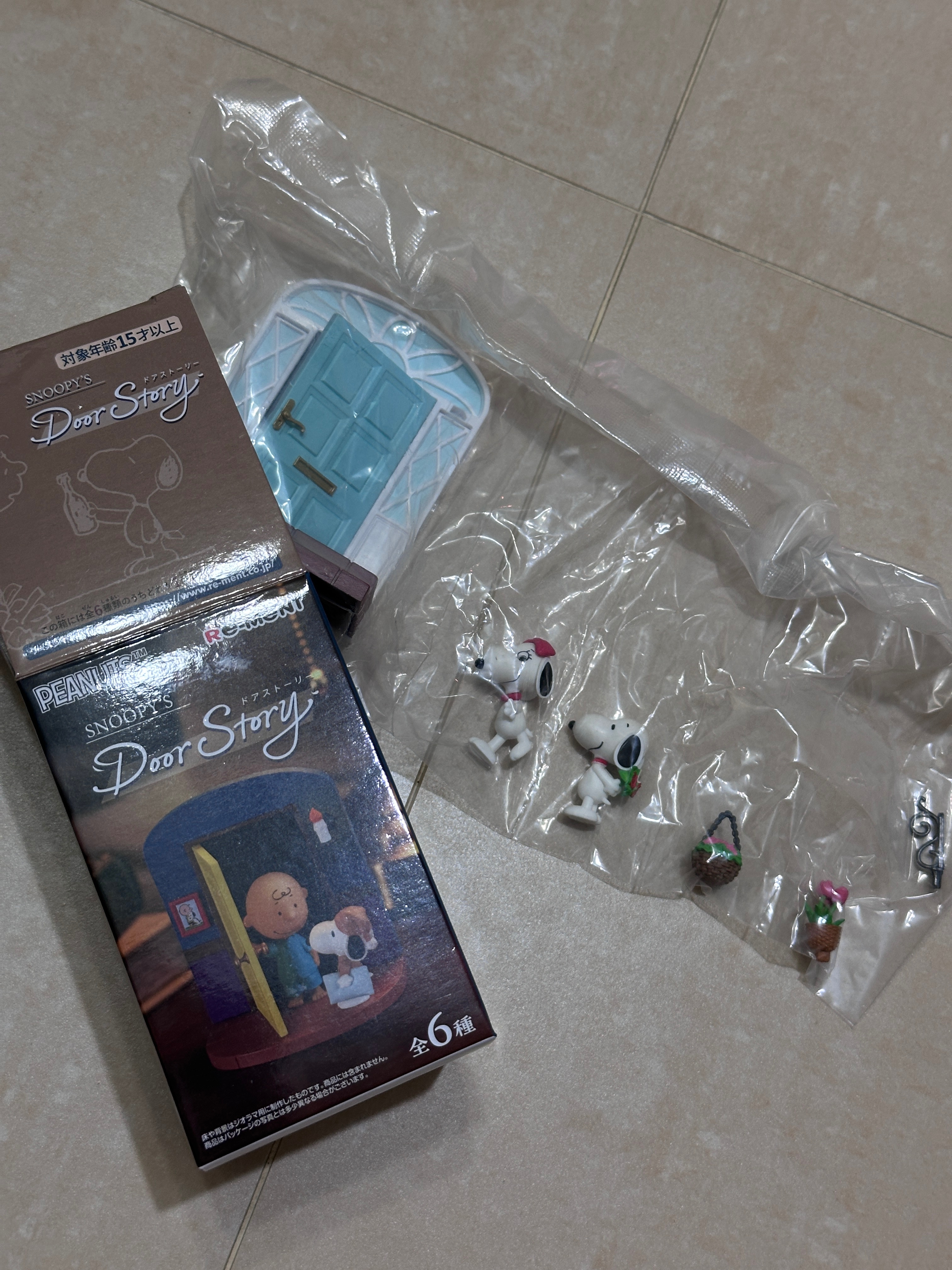 全新 現貨 史努比盒玩 門的故事03