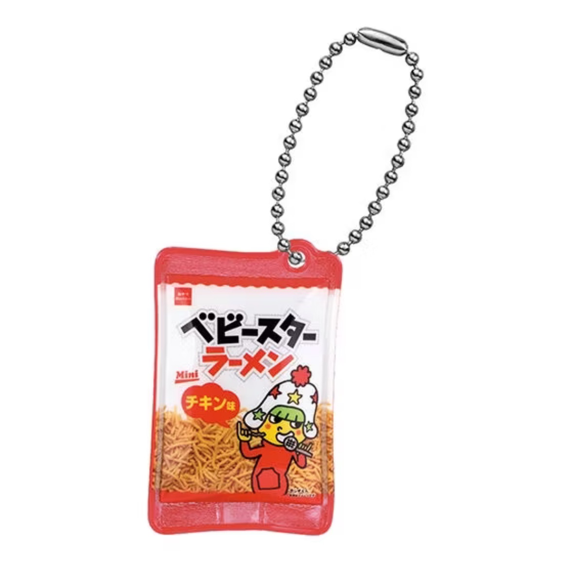 全新 現貨（日版）正品 BANDAI 扭蛋系列 模範生 點心麵 雞汁味 微型吊飾