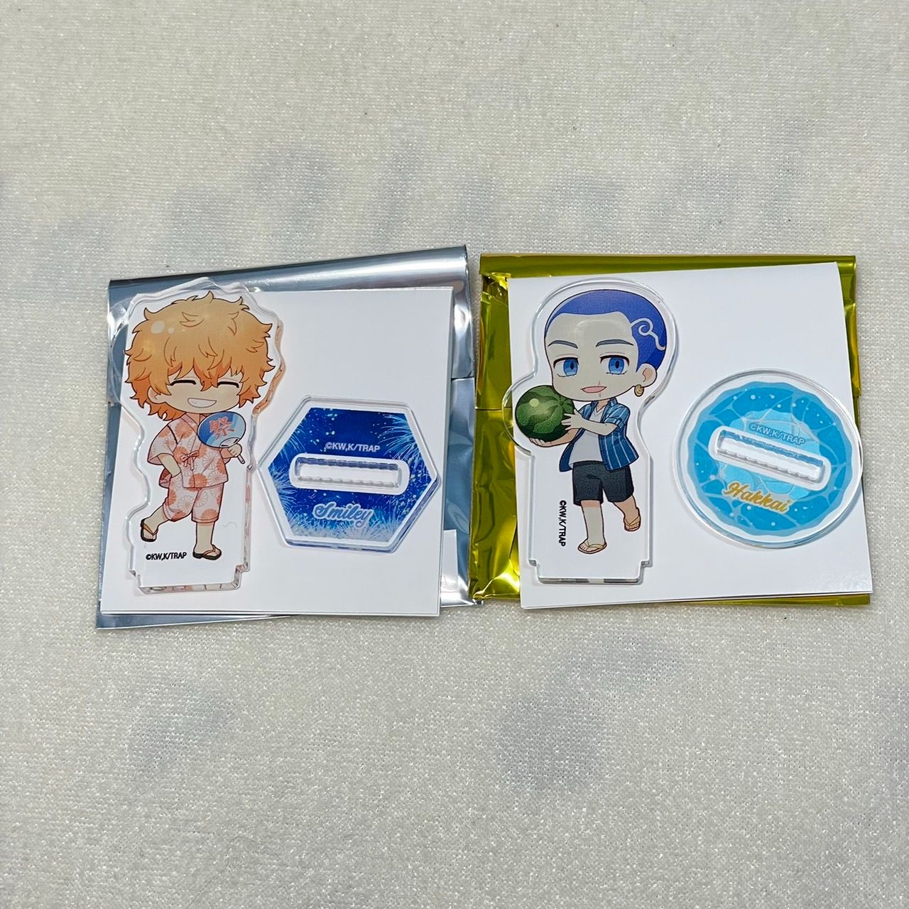 Smily、柴八戒 海之家ver. Q立牌